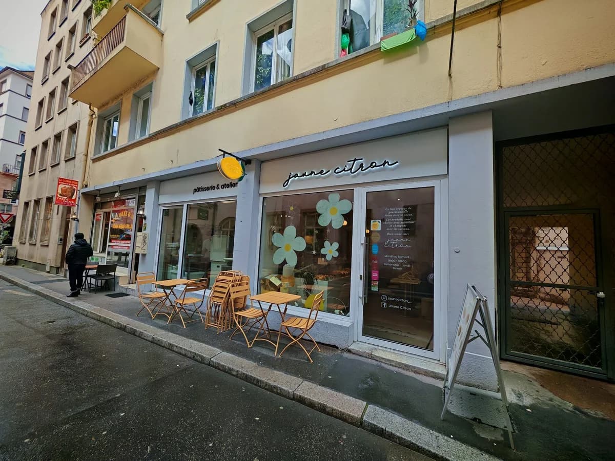 Pâtisserie Jaune Citron